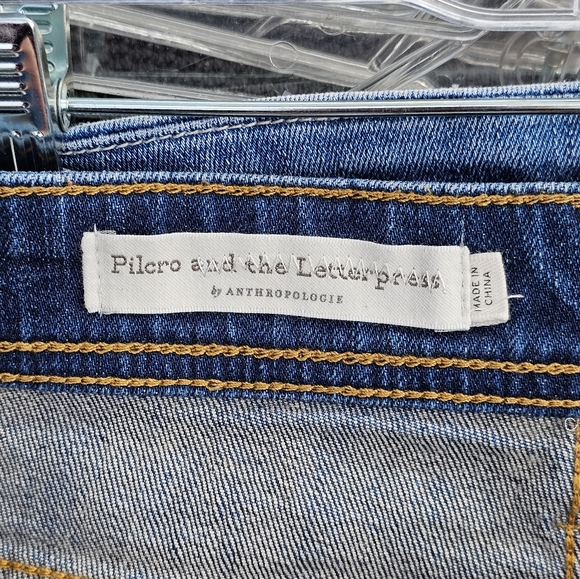 Pilcro and the Letterpress relaxed straight leg jeans - Picture 5 of 8
